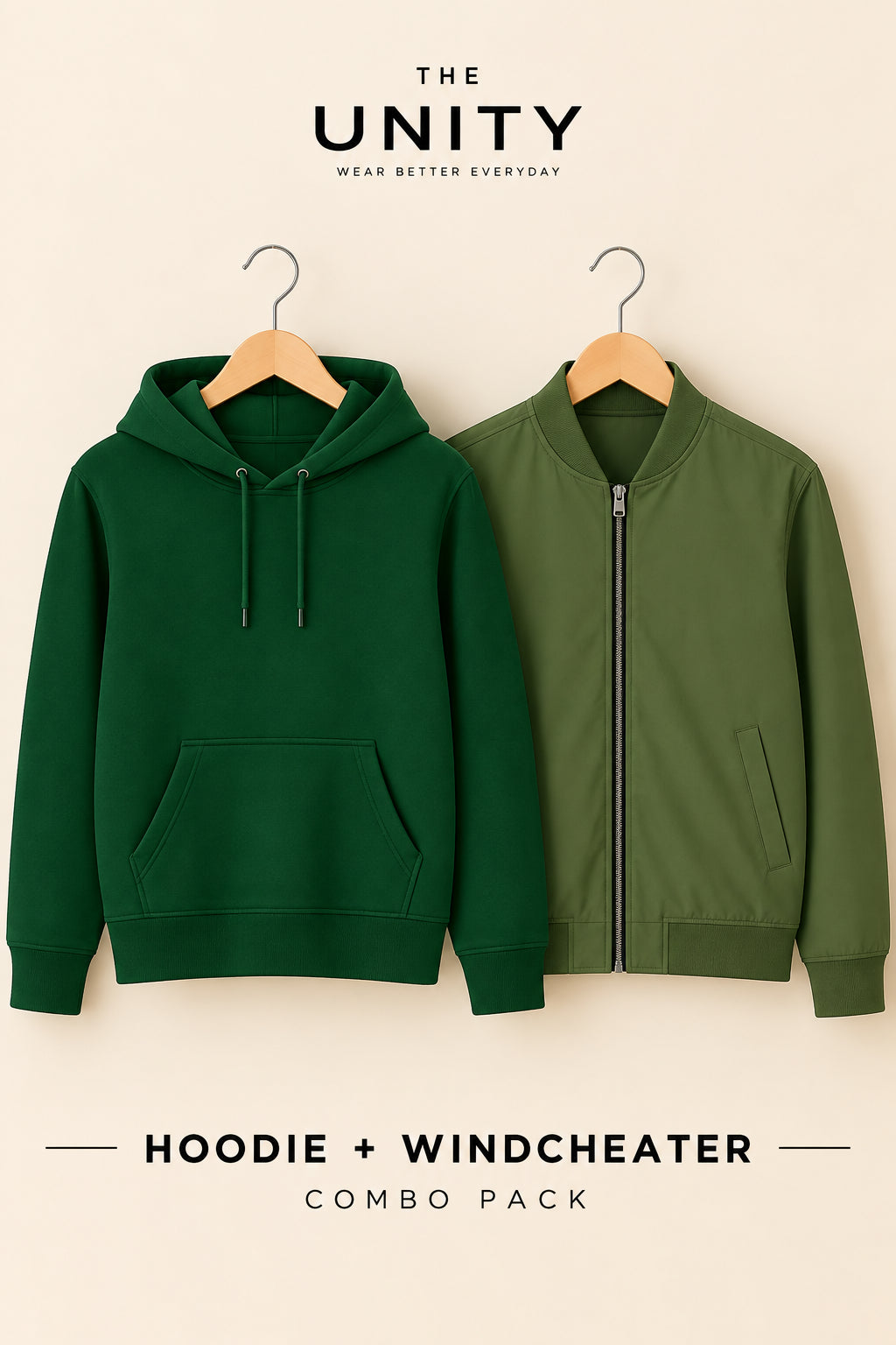 Hoodie + Jacket Combo - Style 19