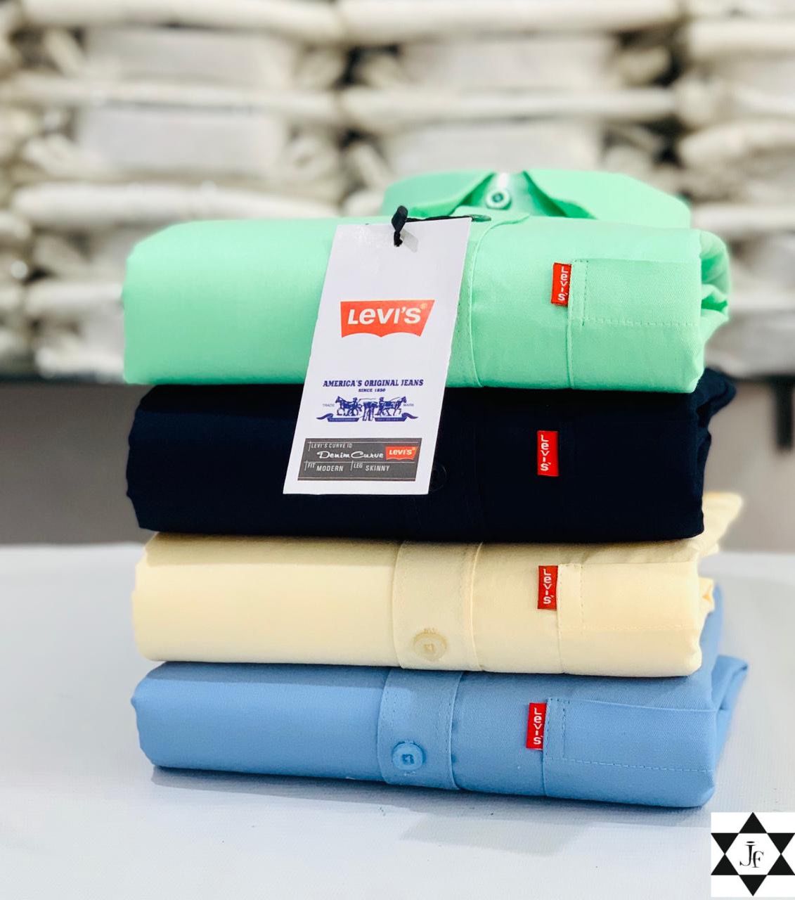 lvies-mens-plain-shirt-combo-pack-of-4-premium-cotton-casual-formal-wear-xxl-44-3043