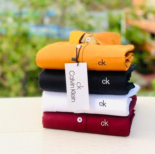 the-monkey-house-c-k-mens-plain-shirt-combo-pack-of-4-premium-cotton-casual-formal-wear-m38-7335