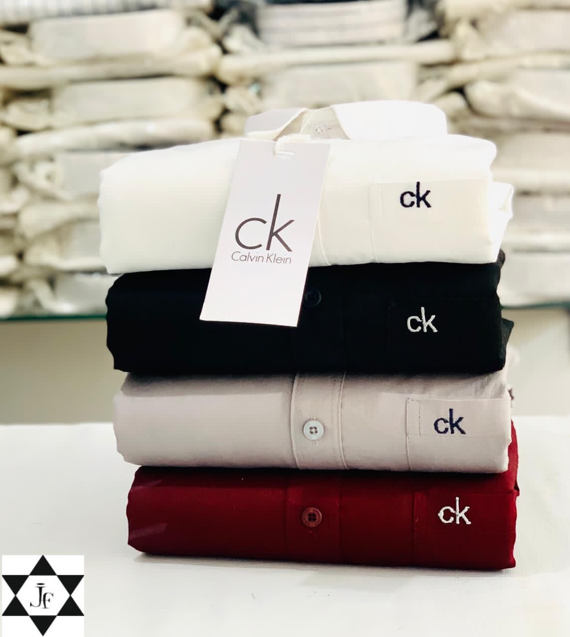 c-k-mens-plain-shirt-combo-pack-of-4-premium-cotton-casual-formal-wear-xxl44-60036