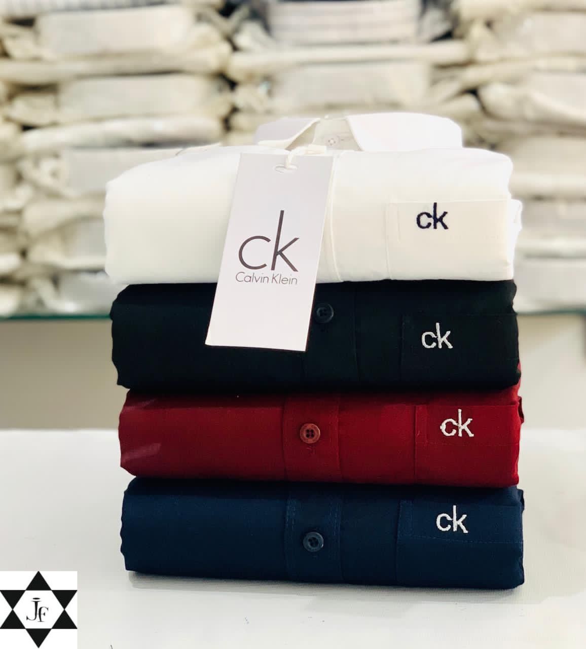 c-k-mens-plain-shirt-combo-pack-of-4-premium-cotton-casual-formal-wear-xxl44-38635