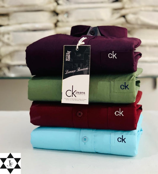c-k-mens-plain-shirt-combo-pack-of-4-premium-cotton-casual-formal-wear-m38-59236