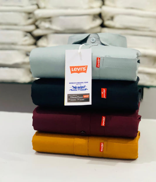 lvies-mens-plain-shirt-combo-pack-of-4-premium-cotton-casual-formal-wear-xxl-44