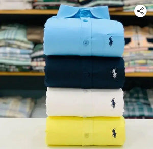 rll-polo-mens-plain-shirt-combo-pack-of-4-premium-cotton-casual-formal-wear-xxl44-12655
