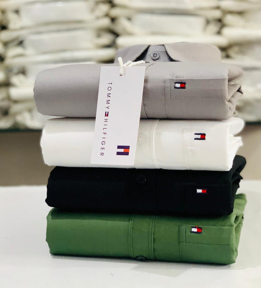 the-monkey-house-tommy-mens-plain-shirt-combo-pack-of-4-premium-cotton-casual-formal-wear-xxl44-50740