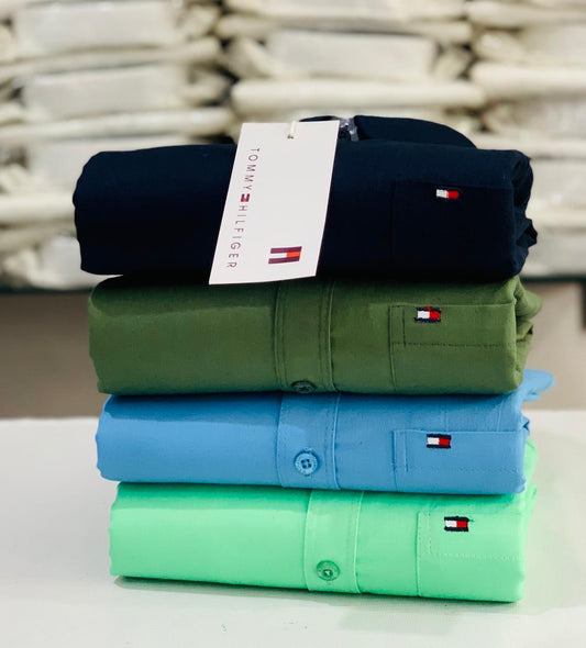 tommy-mens-plain-shirt-combo-pack-of-4-premium-cotton-casual-formal-wear-xxl44-8571