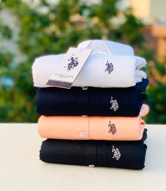 us-mens-plain-shirt-combo-pack-of-4-premium-cotton-casual-formal-wear-xxl44-90316