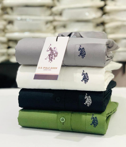 us-mens-plain-shirt-combo-pack-of-4-premium-cotton-casual-formal-wear-xxl44-51501